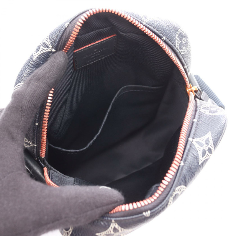 LOUIS VUITTON Danube PM 倒立式單肩包 M43678 Monogram Ink 海軍紅 LV-2
