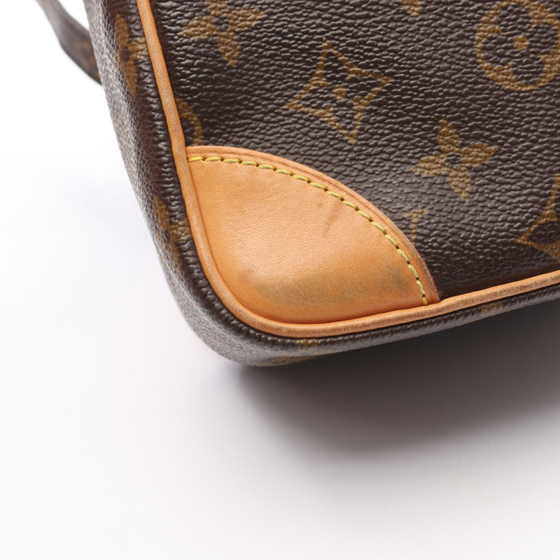 LOUIS VUITTON Amazon 單肩包 M45236 Monogram 帆布皮革棕色二手 LV-9