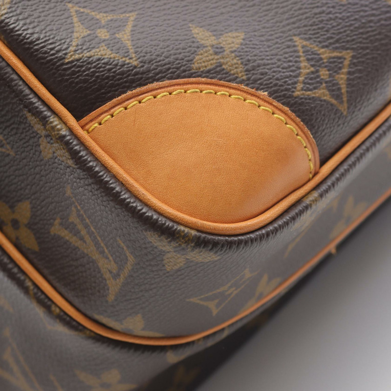 LOUIS VUITTON Nile 斜背包 M45244 Monogram 帆布 棕色 二手 LV-6