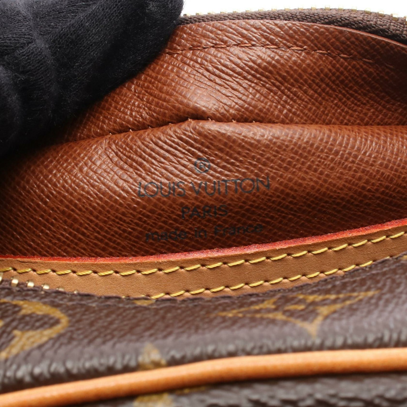 LOUIS VUITTON Blois 單肩包 M51221 Monogram 帆布皮革棕色二手女士-3