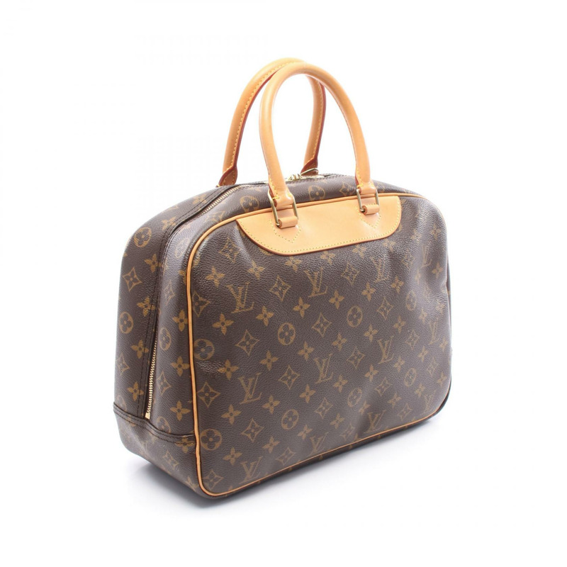 LOUIS VUITTON Deauville Bowling Vanity 手提包 M47270 Monogram 帆布 二手 女款-1