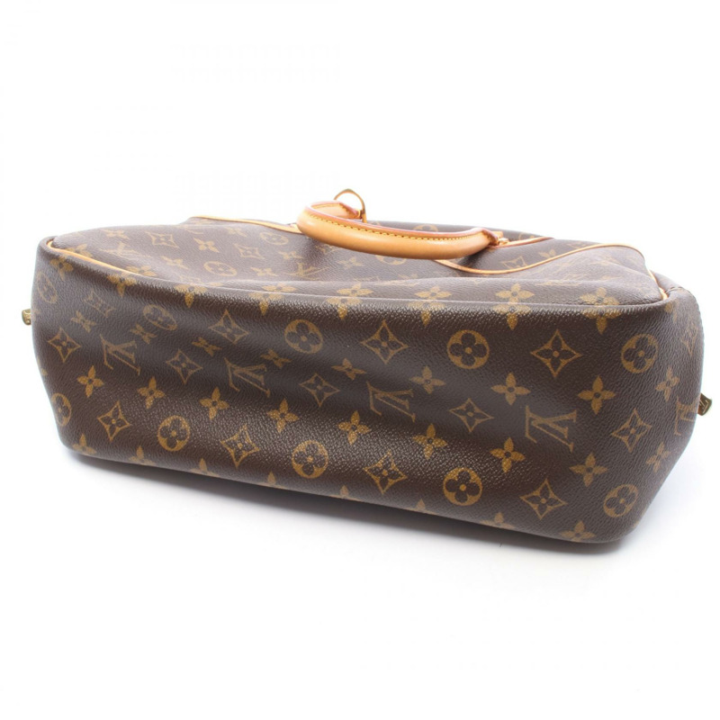 LOUIS VUITTON Deauville Bowling Vanity 手提包 M47270 Monogram 帆布 二手 女款-6