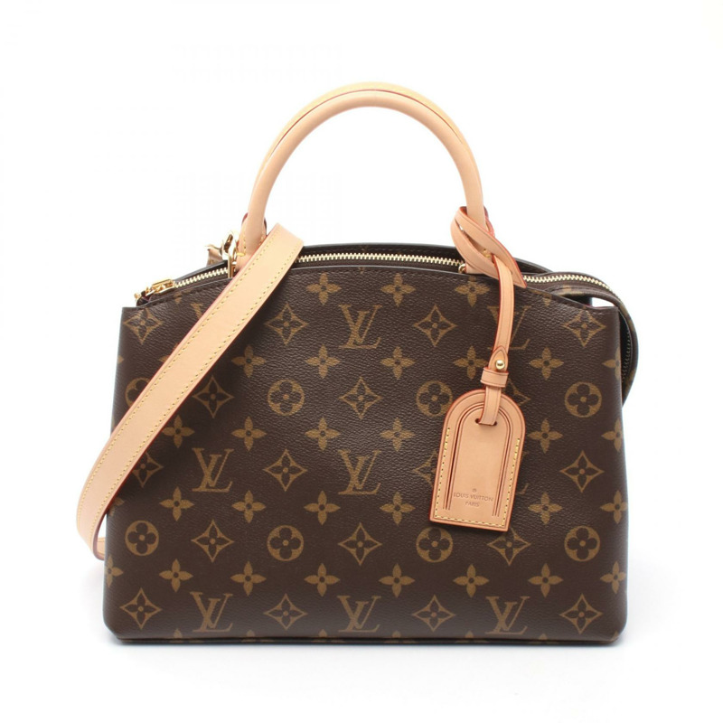 LOUIS VUITTON Petit Palais PM 單肩托特包 手提包 M45900 字母 二手 女款-0