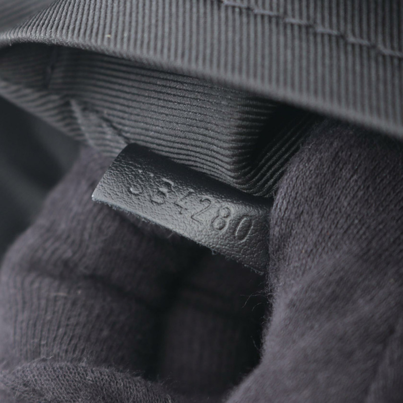 LOUIS VUITTON Splinter 信差單肩包 M44729 Monogram Shadow 黑色 二手-4