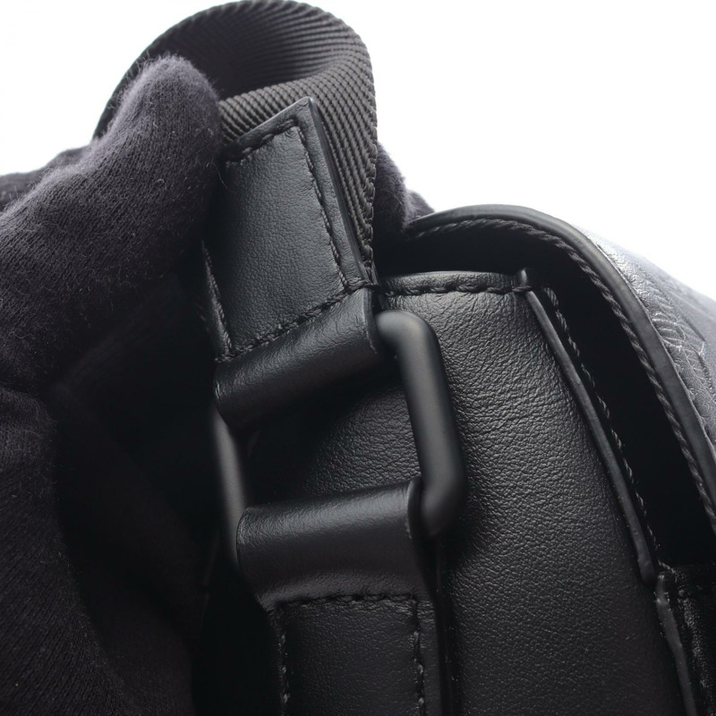 LOUIS VUITTON Splinter 信差單肩包 M44729 Monogram Shadow 黑色 二手-8