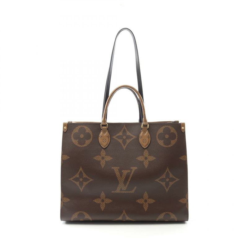 LOUIS VUITTON OnTheGo GM 單肩托特包 M45320 Monogram Giant Reverse 帆布-0