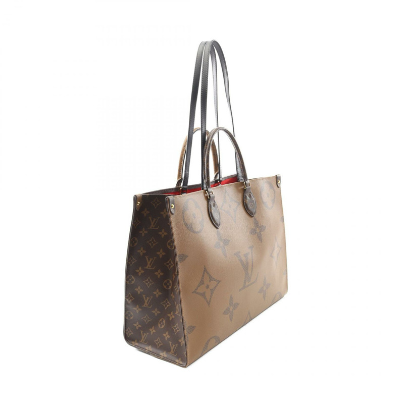 LOUIS VUITTON OnTheGo GM 單肩托特包 M45320 Monogram Giant Reverse 帆布-1