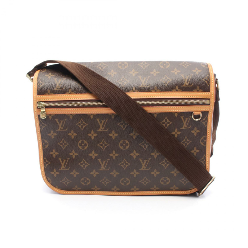 LOUIS VUITTON Messenger GM Bosphore 單肩包 M40105 Monogram 帆布 二手-0