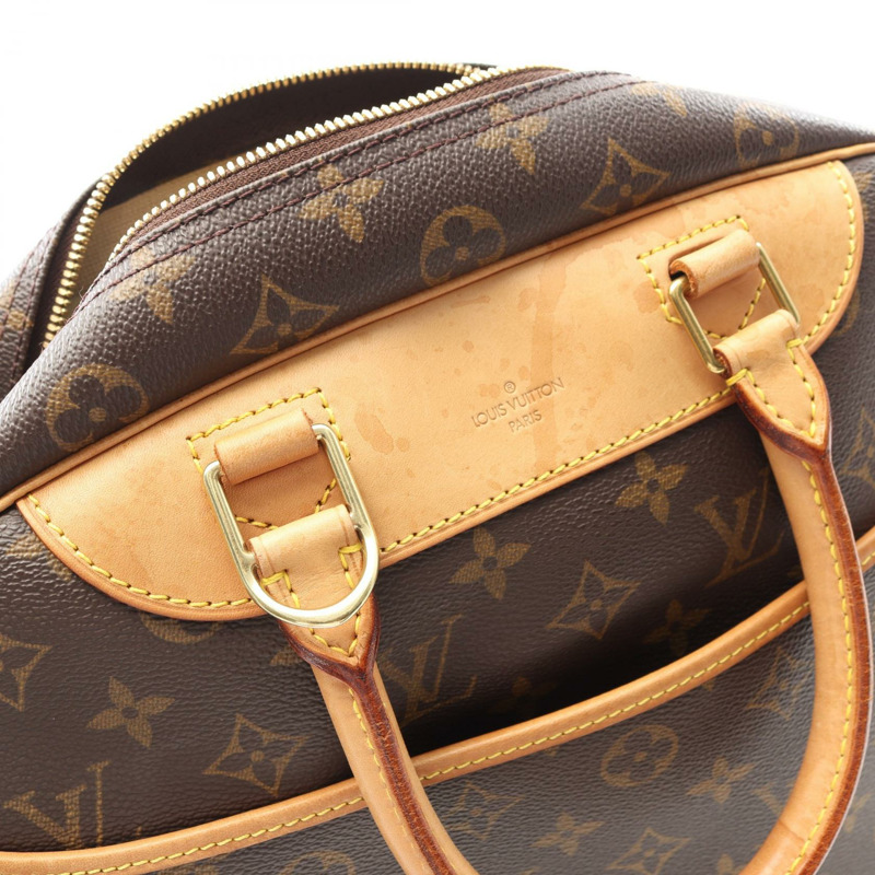 LOUIS VUITTON Deauville Bowling Vanity 手提包 M47270 Monogram 帆布 二手 女士-5