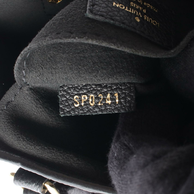 路易威登 Petit Sac Plat 單肩手提包 M81417 Monogram empreinte Noir LV-4