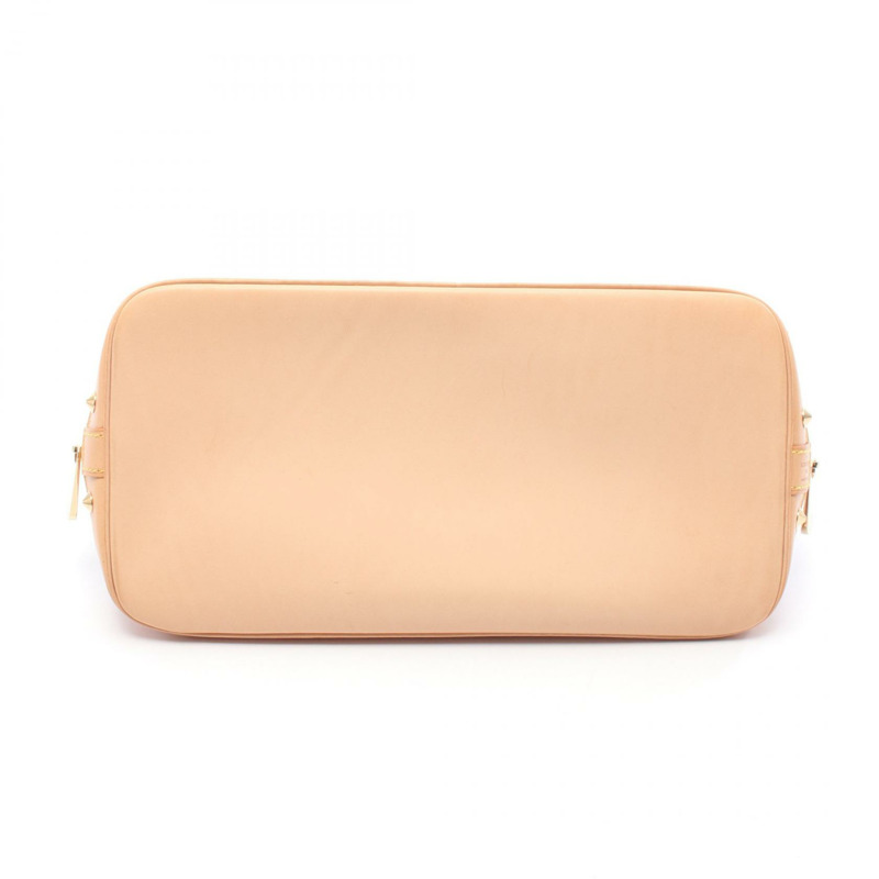 LOUIS VUITTON Alma 手提包 M92647 Monogram 多色帆布皮革白色二手-4