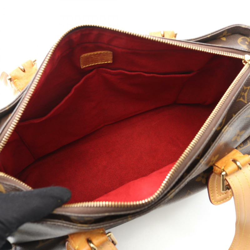 LOUIS VUITTON Multipli cite 手提包 M51162 Monogram 帆布皮革棕色二手 LV-2