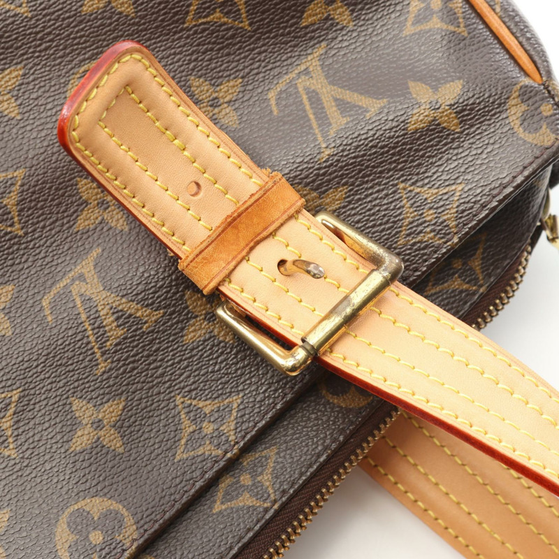 LOUIS VUITTON Multipli cite 手提包 M51162 Monogram 帆布皮革棕色二手 LV-5