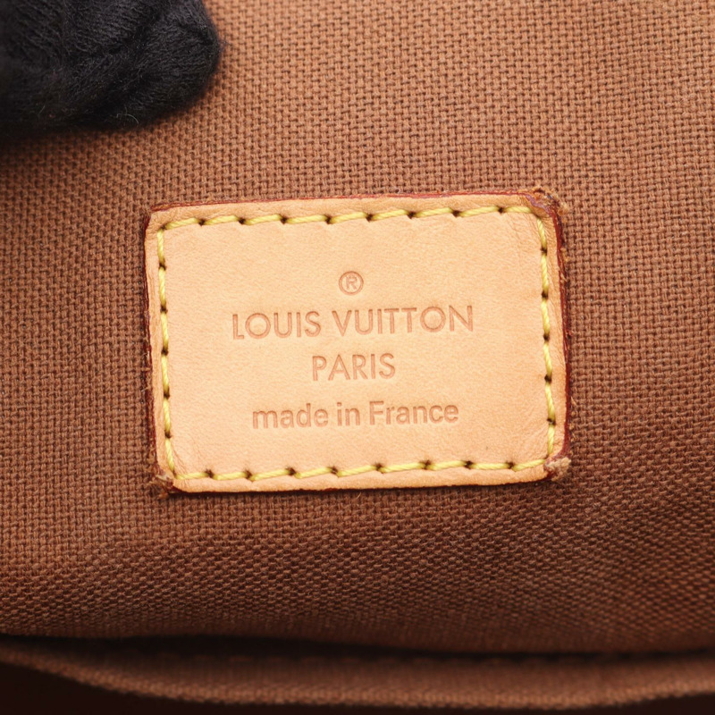 LOUIS VUITTON Tivoli GM 手提包 M40144 Monogram 帆布皮革棕色二手女士-3