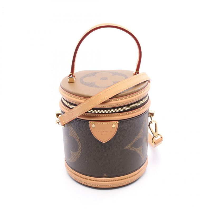 LOUIS VUITTON 坎城單肩包 M44603 Monogram Giant Reverse 帆布 二手-0