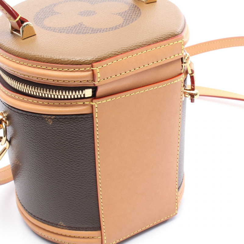 LOUIS VUITTON 坎城單肩包 M44603 Monogram Giant Reverse 帆布 二手-5