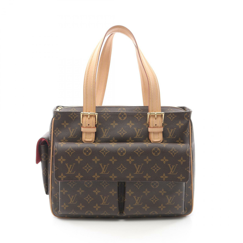 LOUIS VUITTON 多款單肩包 M51162 Monogram 帆布 棕色 二手-0