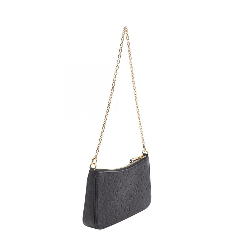 LOUIS VUITTON Easy Pouch 鏈條單肩包 M80349 Monogram empreinte 皮革 LV-1