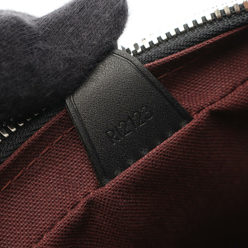 LOUIS VUITTON Porte-Documants Voyage 商務包 M40225 Monogram macassar 二手-4