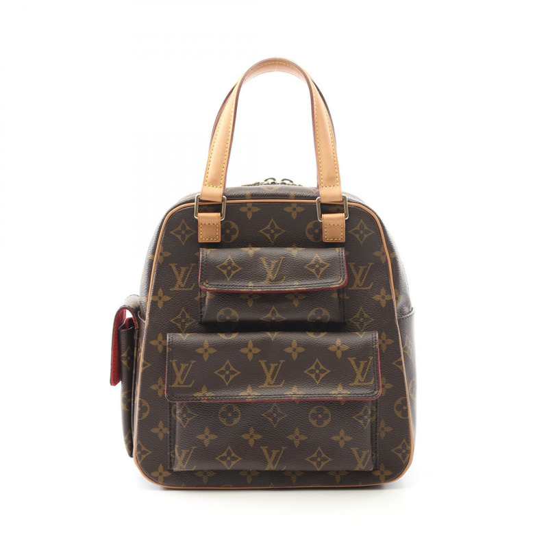LOUIS VUITTON Excentri Cite 手提包 M51161 字母帆布皮革二手 LV-0