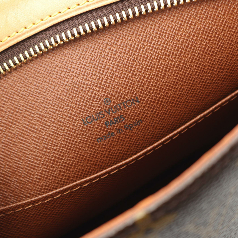 LOUIS VUITTON Drouot 單肩包 M51290 Monogram 帆布 棕色 二手 女士 LV-3