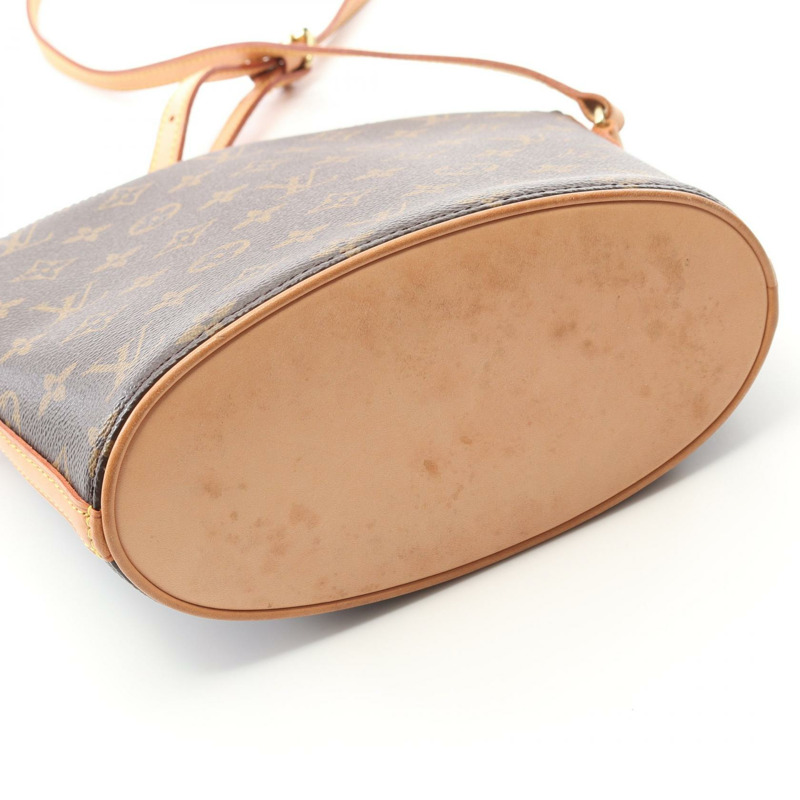 LOUIS VUITTON Drouot 單肩包 M51290 Monogram 帆布 棕色 二手 女士 LV-5