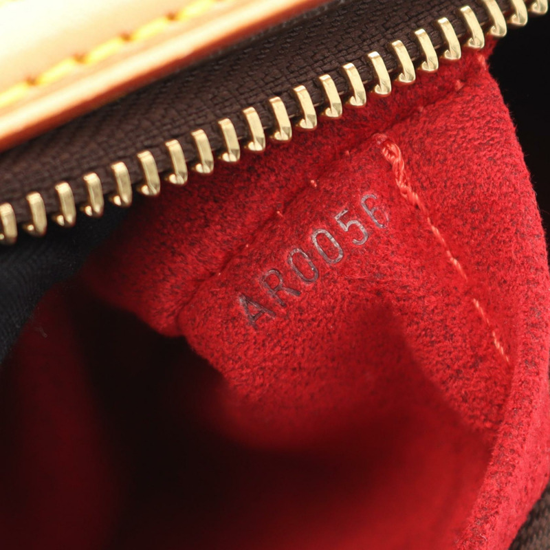 LOUIS VUITTON Vivacite MM 單肩包 M51164 Monogram 帆布皮革二手女士-4