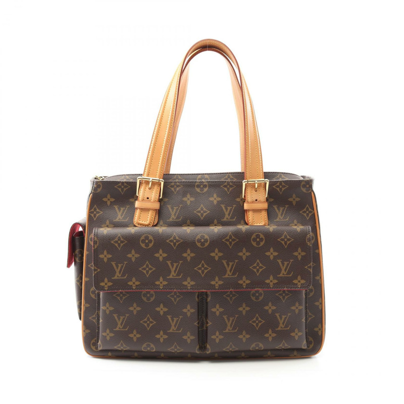 LOUIS VUITTON Multipli cite 單肩包 M51162 Monogram 帆布 棕色 二手-0
