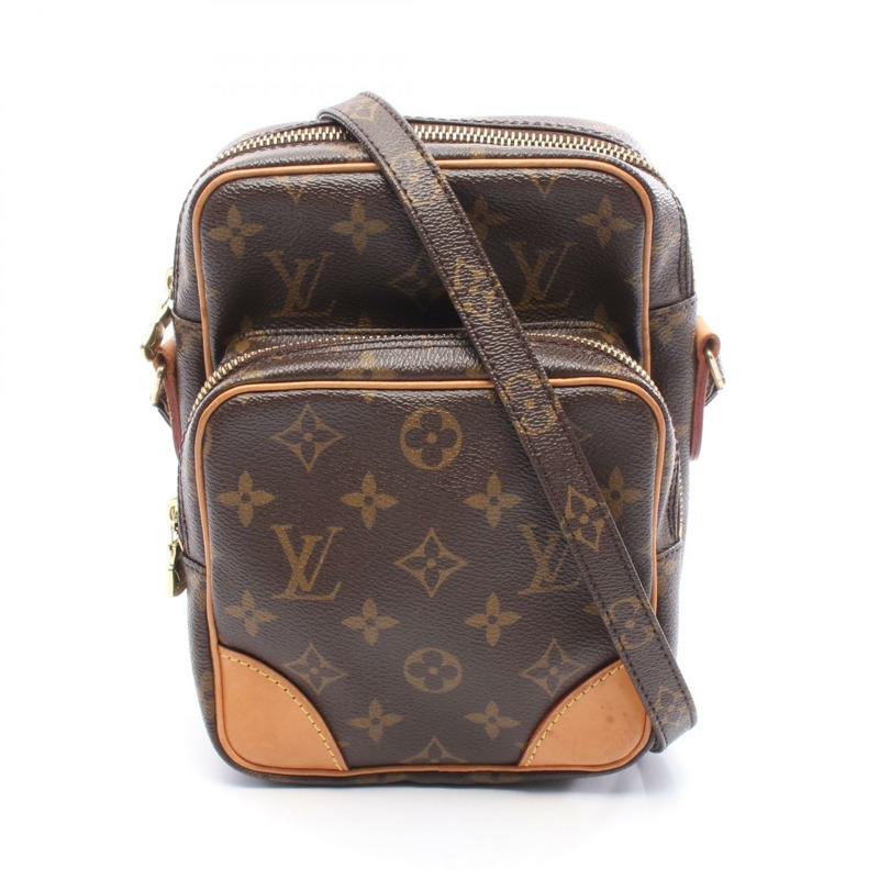 LOUIS VUITTON Amazon 斜背包 M45236 Monogram 帆布 LV 二手-0
