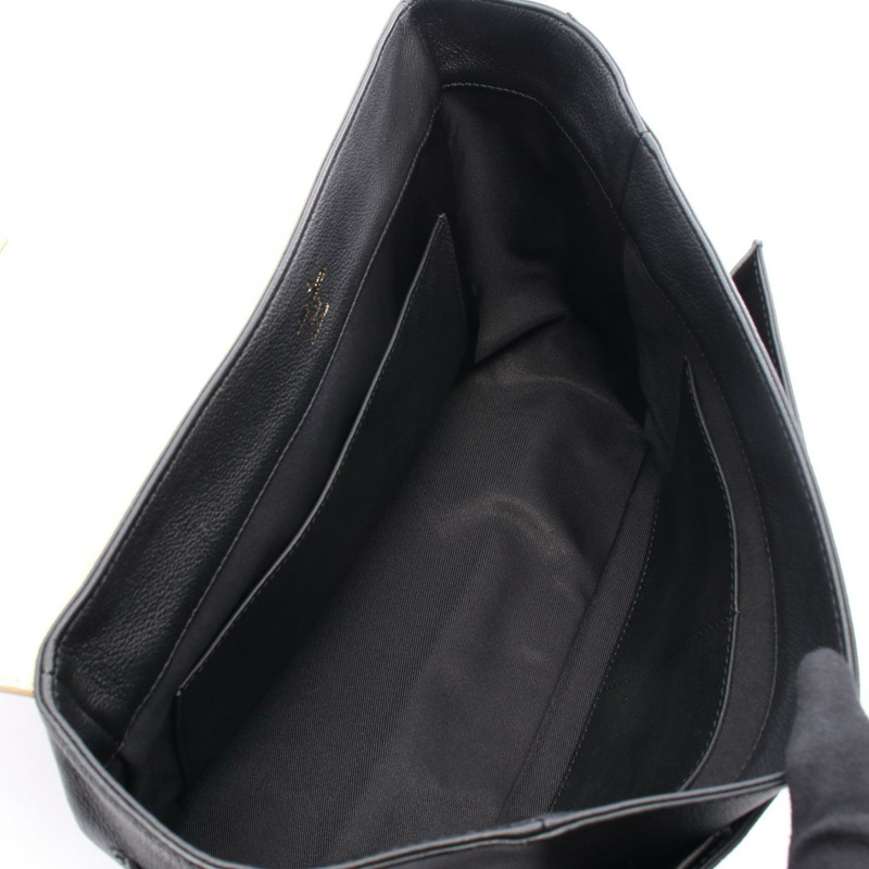 LOUIS VUITTON Lockme MM 手提包 M50191 皮革 Vanille Noir 二手女士 LV-2