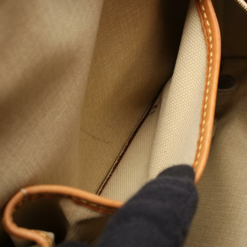 LOUIS VUITTON Deauville Bowling 化妝包 手提包 M47270 字母帆布 二手 LV-5
