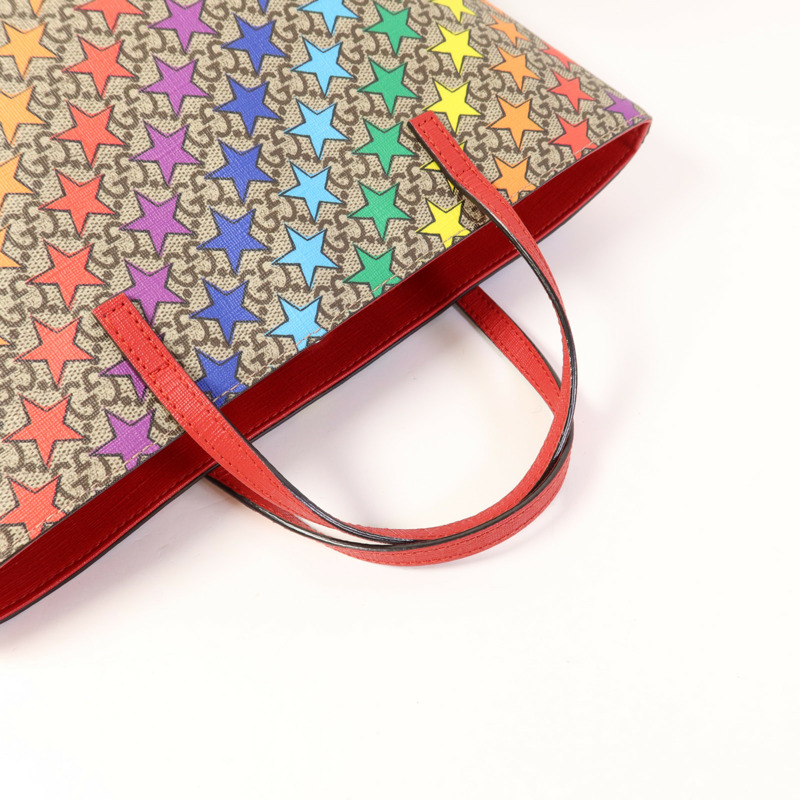 GUCCI 塗層帆布Handbag手挽袋-7