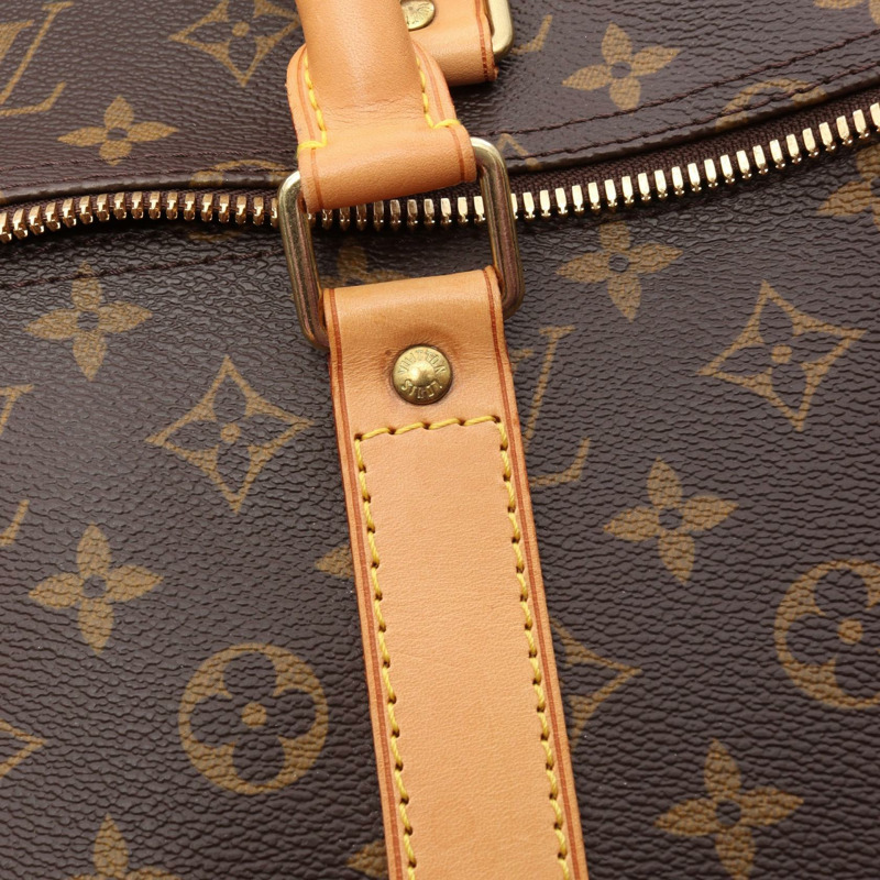 LOUIS VUITTON Keepall 55 旅行行李袋 M41424 字母帆布 二手 LV-7
