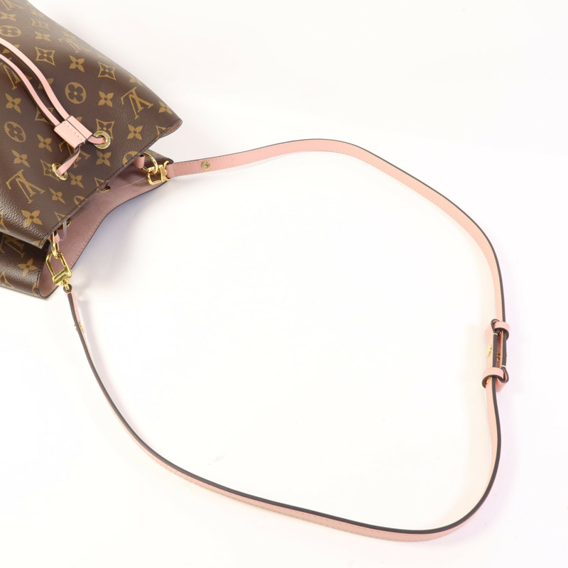 LOUIS VUITTON Monogram Neo Noe MM Bucket Bag金扣肩背袋-8