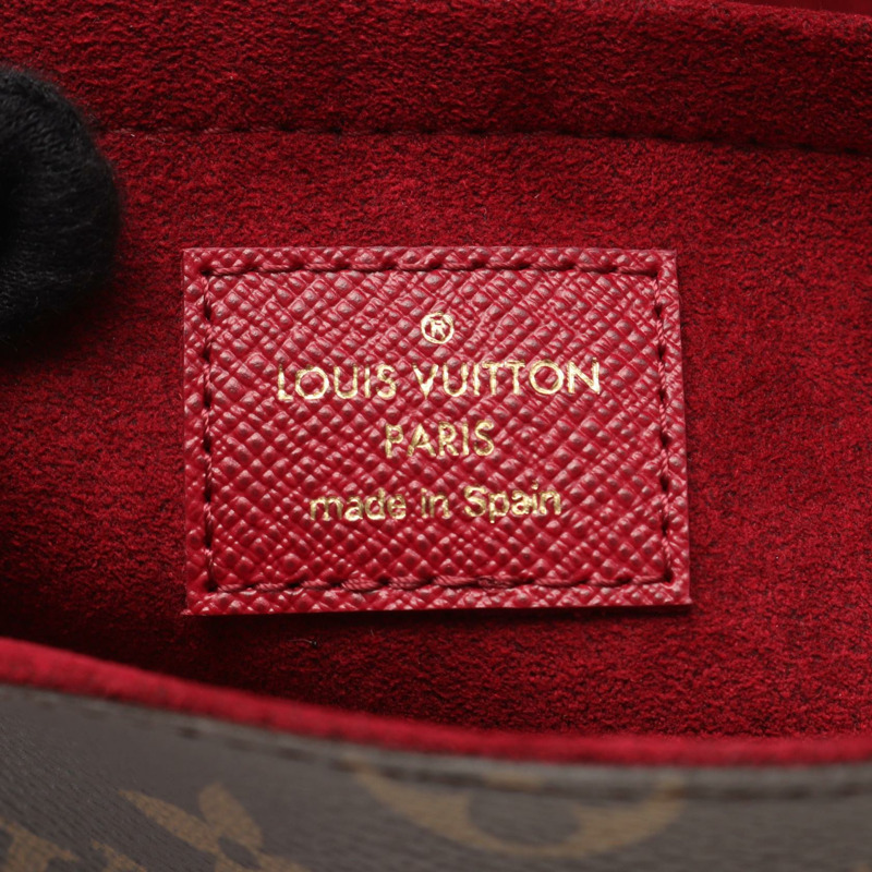 LOUIS VUITTON Pochette Felicie 鏈條單肩包 M81896 字母紫紅色 二手-3