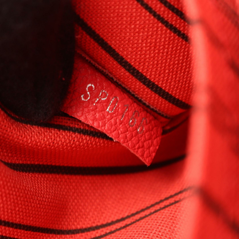 路易威登 Pont Neuf 迷你單肩手提包 M41744 Monogram Empreinte Cerise-4