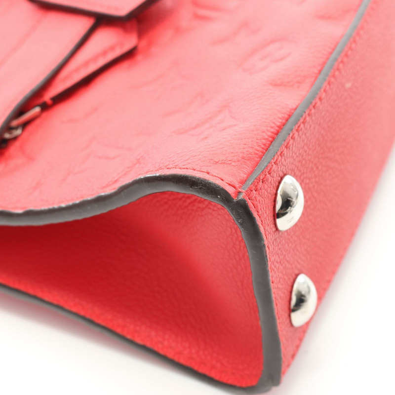 路易威登 Pont Neuf 迷你單肩手提包 M41744 Monogram Empreinte Cerise-5