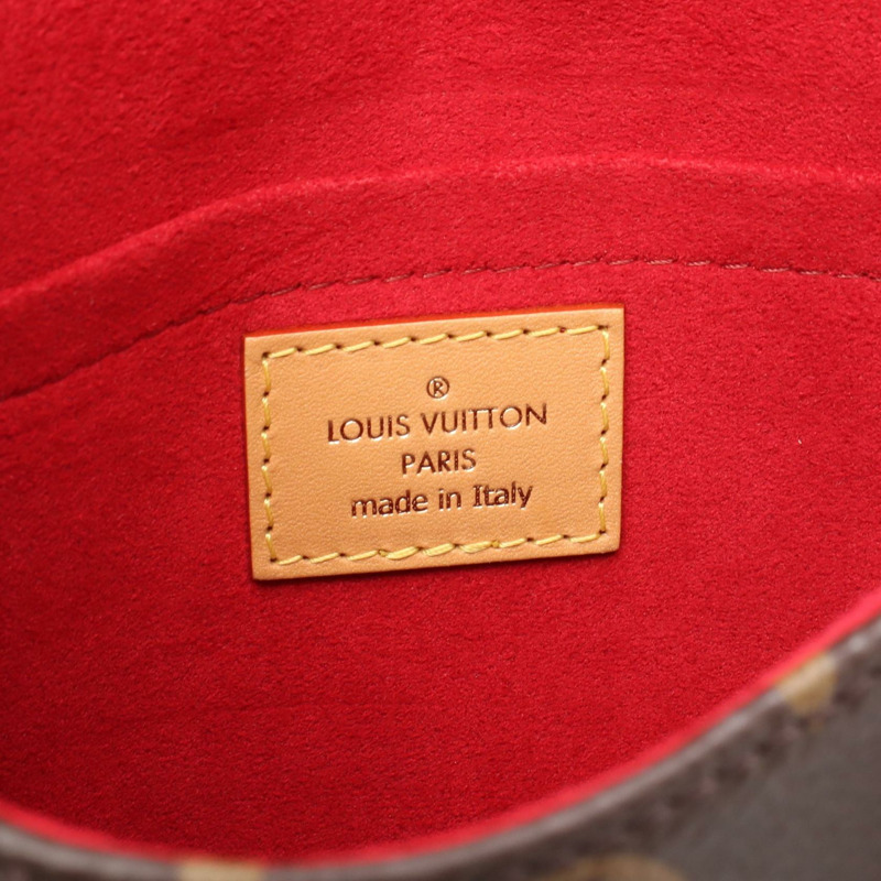 LOUIS VUITTON tambourine 單肩包 M44860 Monogram 帆布皮革棕色二手-3