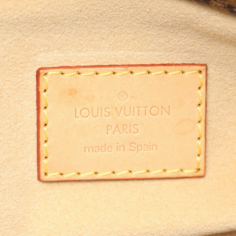 LOUIS VUITTON Artsy MM 單肩包 M40249 字母帆布皮革棕色二手 LV-3