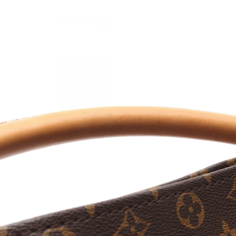 LOUIS VUITTON Artsy MM 單肩包 M40249 字母帆布皮革棕色二手 LV-5
