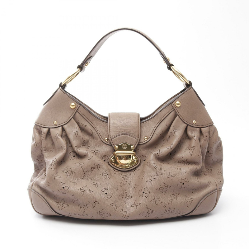 LOUIS VUITTON Solar PM 單肩包 M93455 Mahina 皮革 Poodle 二手女士 LV-0