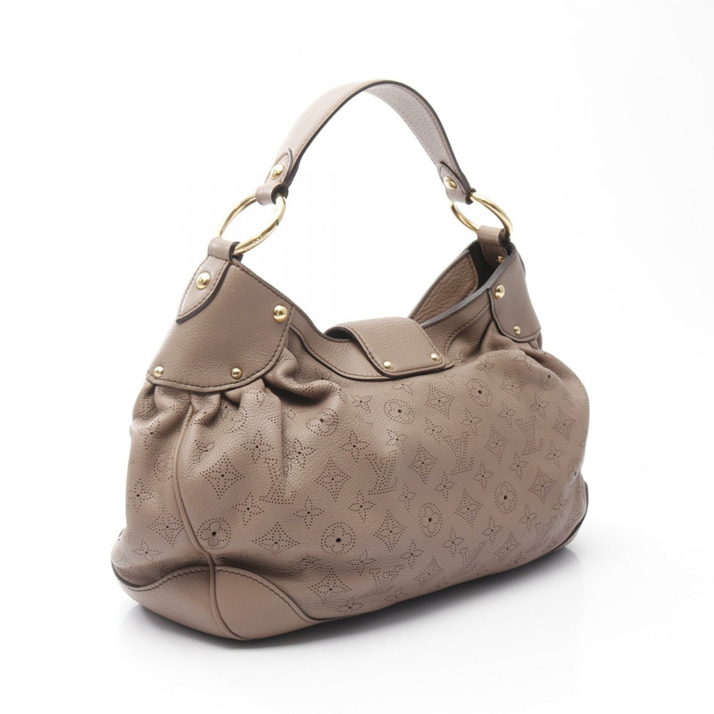 LOUIS VUITTON Solar PM 單肩包 M93455 Mahina 皮革 Poodle 二手女士 LV-1
