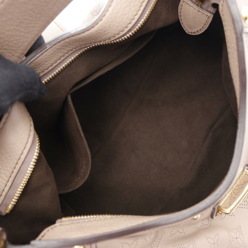 LOUIS VUITTON Solar PM 單肩包 M93455 Mahina 皮革 Poodle 二手女士 LV-2