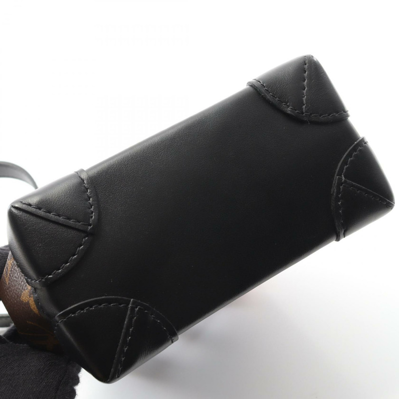 LOUIS VUITTON Steamer XS LV Friend 單肩包 M80327 Monogram Macassar 帆布-8