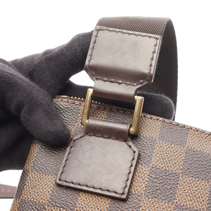 LOUIS VUITTON Pochette Bosphore 斜背單肩包 N51111 Damier Ebene 二手-7