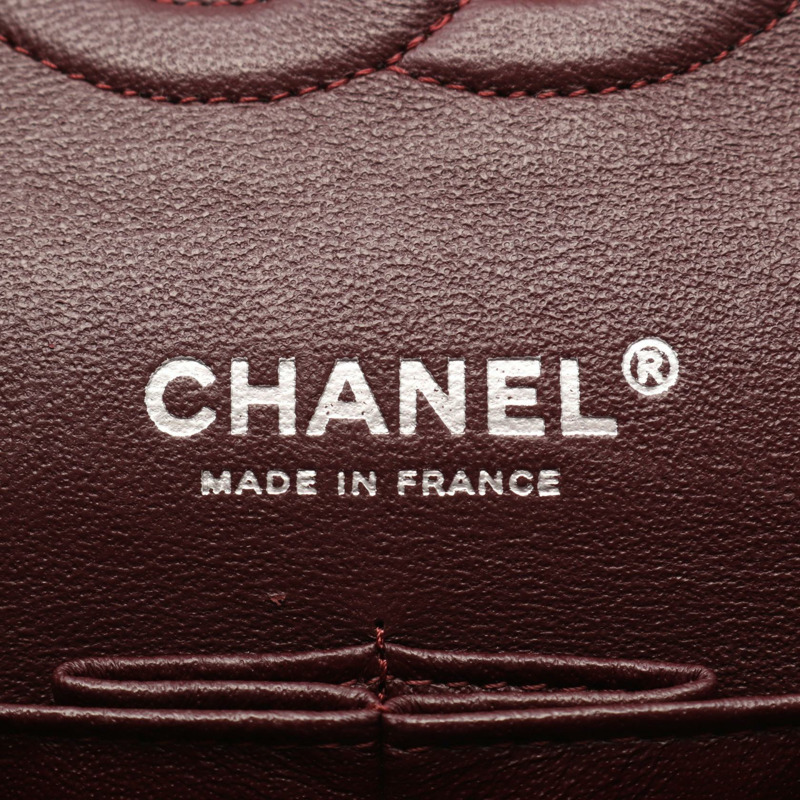 CHANEL Matelasse W 翻蓋單肩包 AO1112 小牛皮 黑色 二手 女款 SHW COCO-3