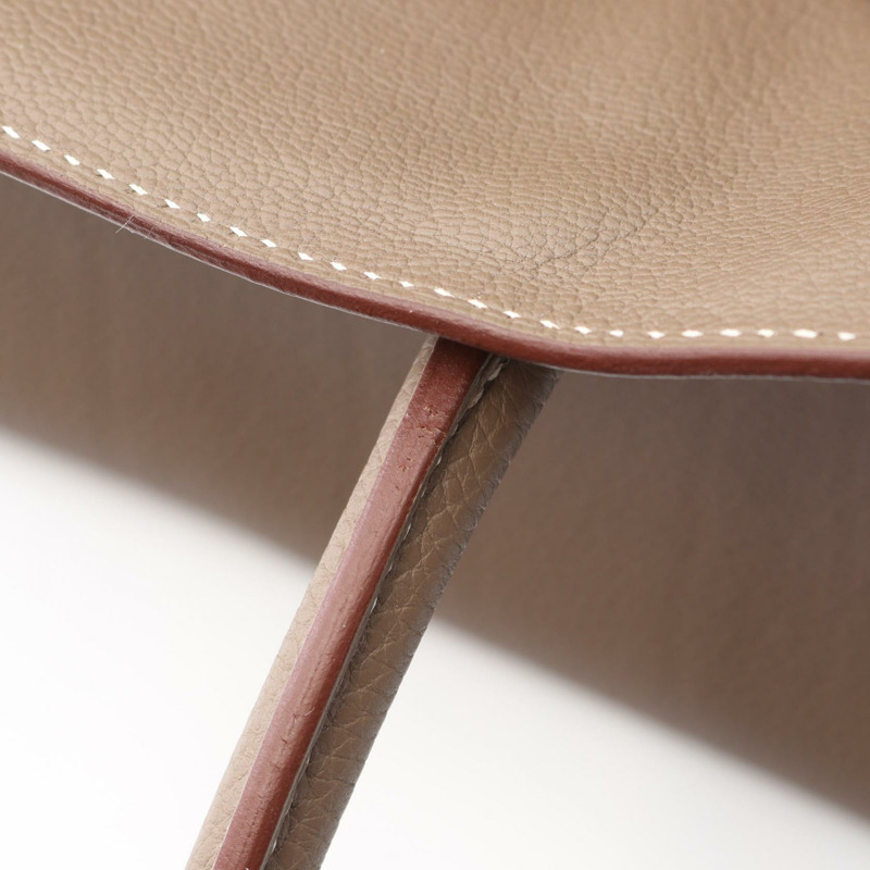 愛馬仕 Birkin 30 手提包 Togo 皮革 棕色/灰褐色 二手 女士 GHW A-9