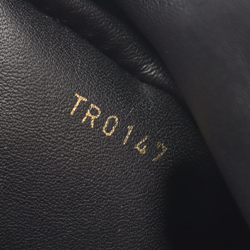 LOUIS VUITTON Capucine PM 單肩包 手提包 Taurillon 皮革 黑色 二手 女士 LV-4