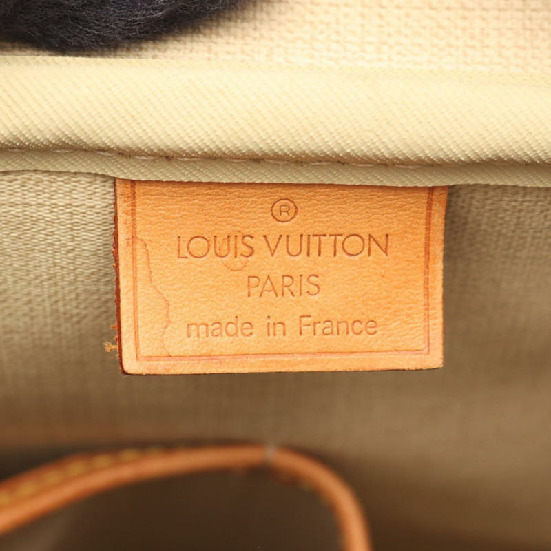 LOUIS VUITTON Deauville Bowling 化妝包 手提包 M47270 字母帆布 二手 LV-3