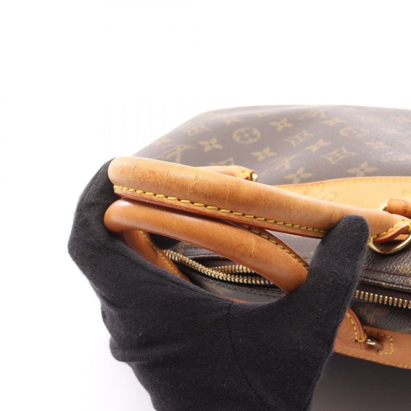 LOUIS VUITTON Deauville Bowling 化妝包 手提包 M47270 字母帆布 二手 LV-7